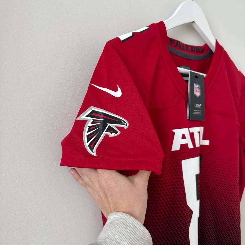 Women’s Atlanta Falcons Jersey Nike Kyle Pitts Football NFL ATL Georgia Size M - Picture 4 of 11